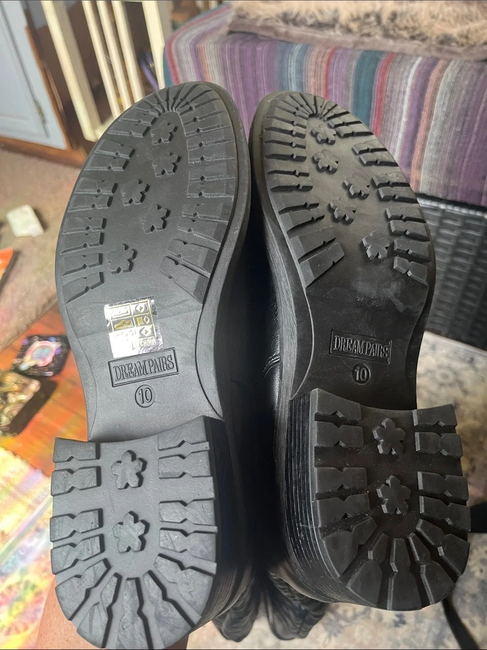 Dream Pairs tall black